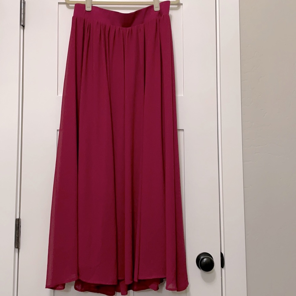 Torrid Chiffon Maxi Skirt